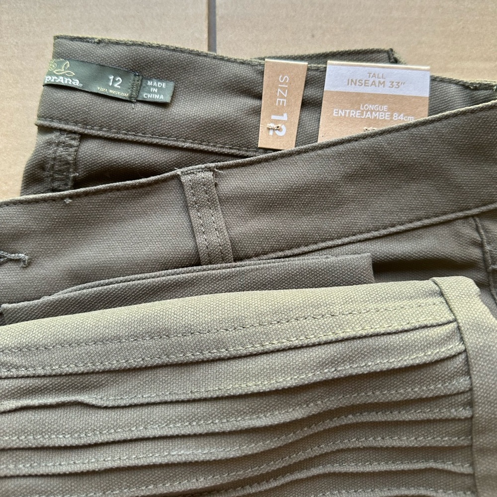 Prana size 12 tall pants